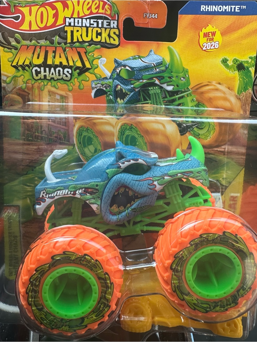 Monster Trucks Rhinomite Toy Truck - Blue & Orange